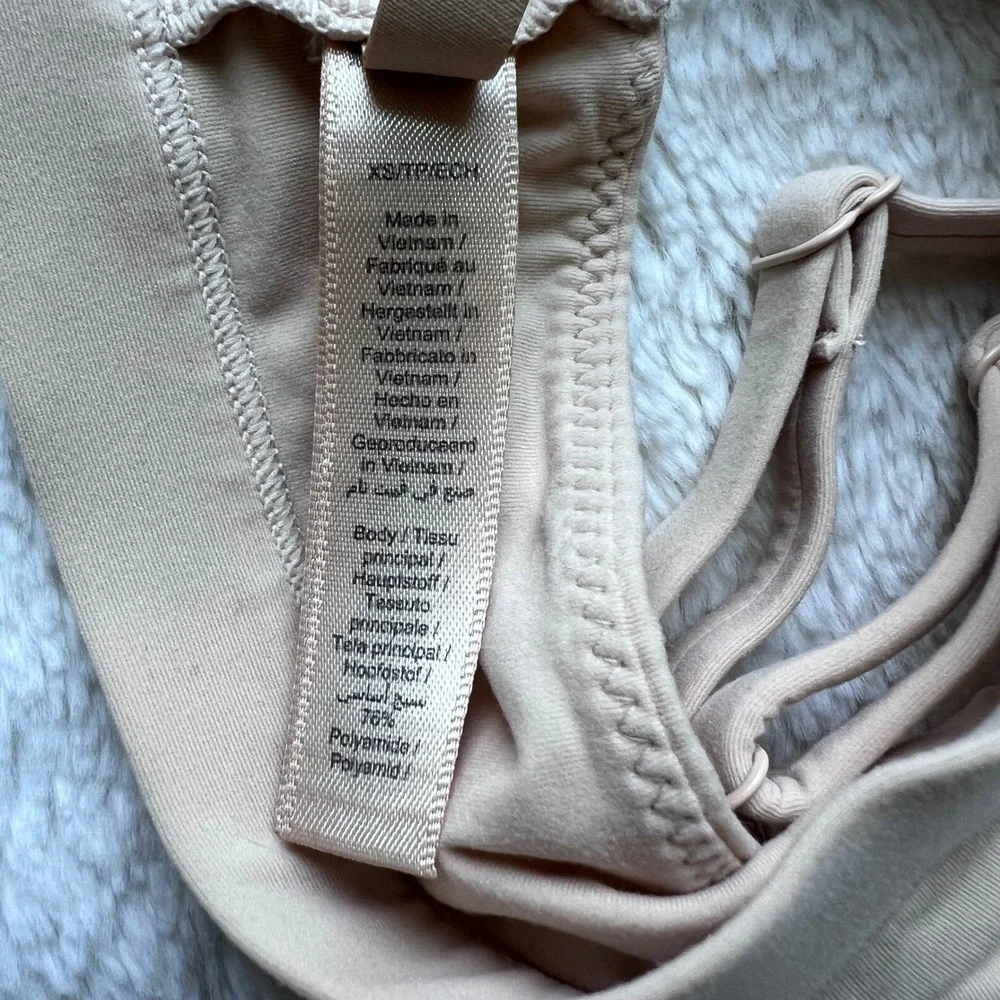 SKIMS‎ Women's Fits Everybody Racerback Bralette Sand BR-SCP-9181 Size XS NEW